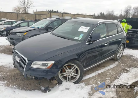 2017 Audi Q5 2.0T Premium from USA, damaged, VIN WA1C2AFP3HA083859